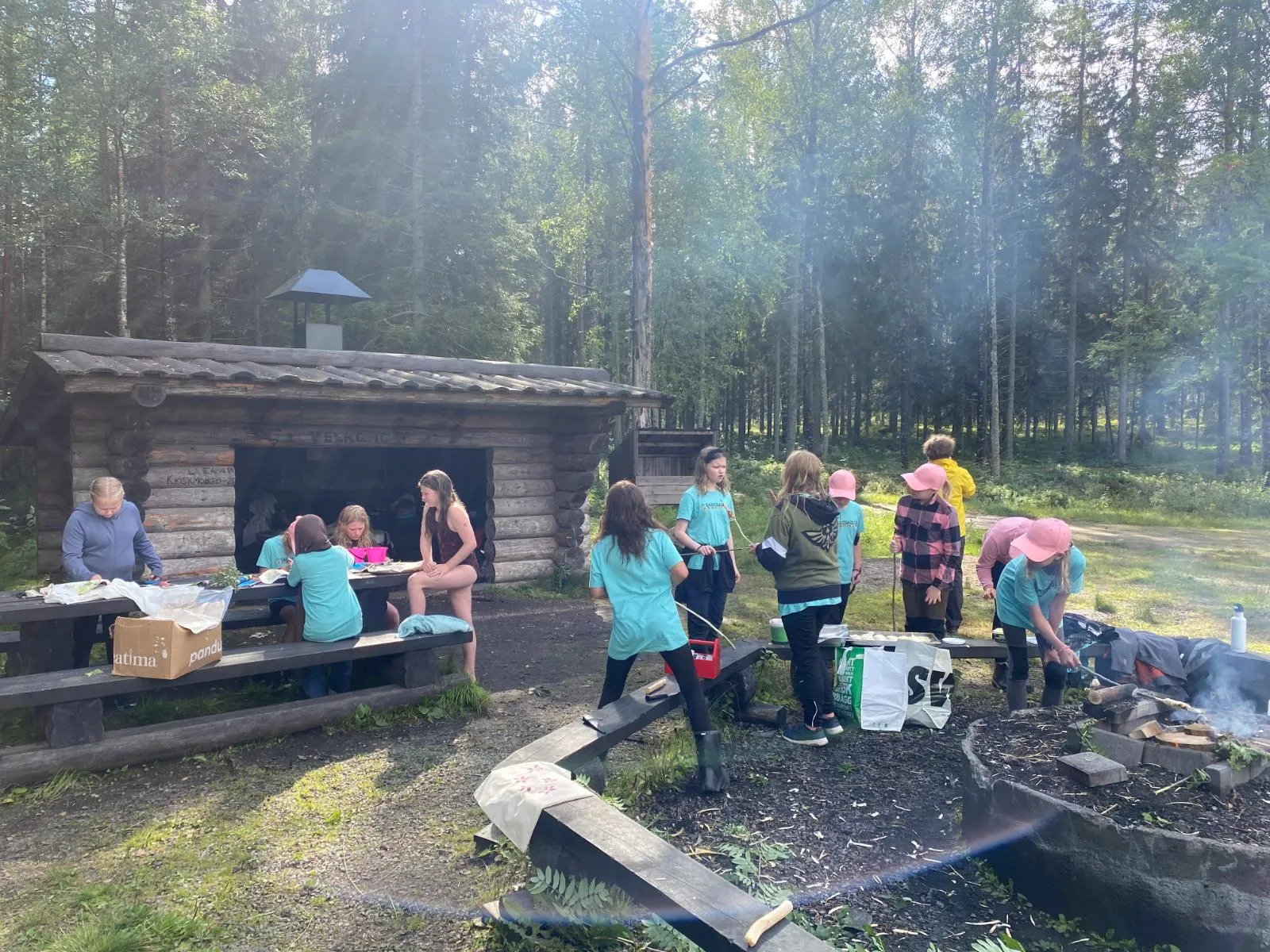 Aktiviteter i skogen
